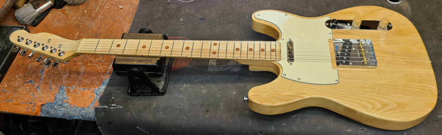 image from Ash Double-Cut Body + Ash Neck